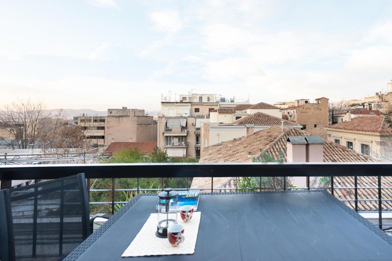 Apartamento So Athens - Charming 1Bd Flat, Large Terrace, Acropolis View Exterior foto